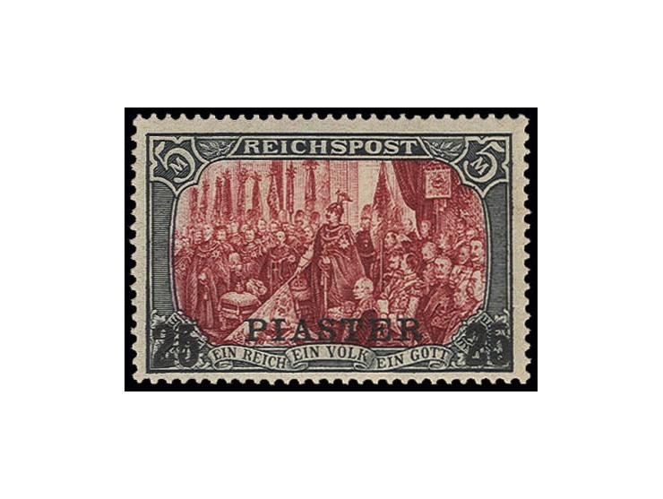 25 Pia. in Type IV, postfrisch, Kabinett, sign. A. Diena und Fotoattest Jäschke-L. BPP ex Dr. Rueger