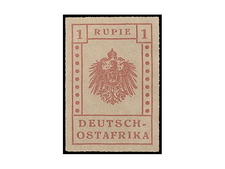 WUGA: 1916, 1 R. auf ungummiertem Papier, Kabinett, Fotoattest F. Steuer BPP (Mi. 1.700,-)