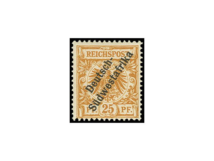 25 Pfg., postfrisch, kleines bläuliches Pünktchen im Gummi, sign. Bothe BPP (Mi. 1.200,-)