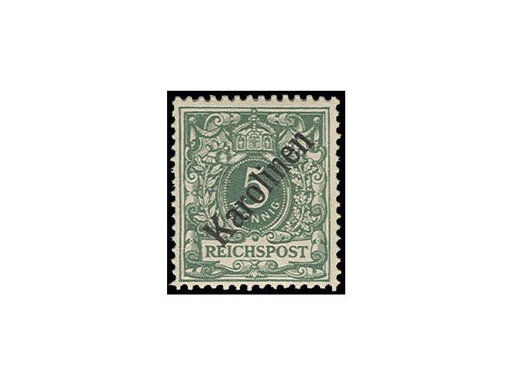 5 Pfg., postfrisch, Kabinett, sign. Bothe BPP ex Dr. Rueger