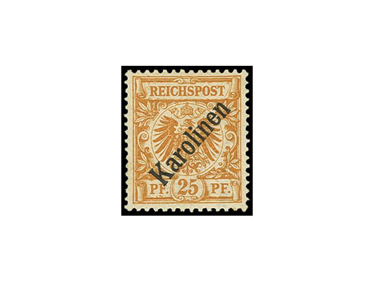 25 Pfg., ungebraucht mit Falzspur, Pracht, u.a. doppelt sign. Bothe BPP