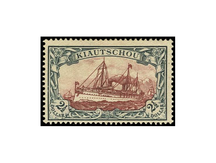 2½ $, ungebraucht mit schwachen Falzspuren, Pracht, u.a. sign. Bothe BPP (Mi. 2.600,-)