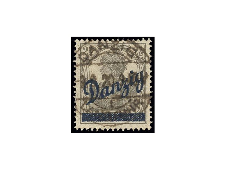 2½ Pfg. mit Gefälligkeitsstempel, Fotokurzbefund Soecknick BPP