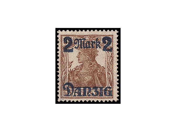 mit doppeltem Netzunterdruck: 2 M., postfrisch, Kabinett, sign. Kniep BPP und Fotoattest Erdwien BPP ex Dr. Rueger
