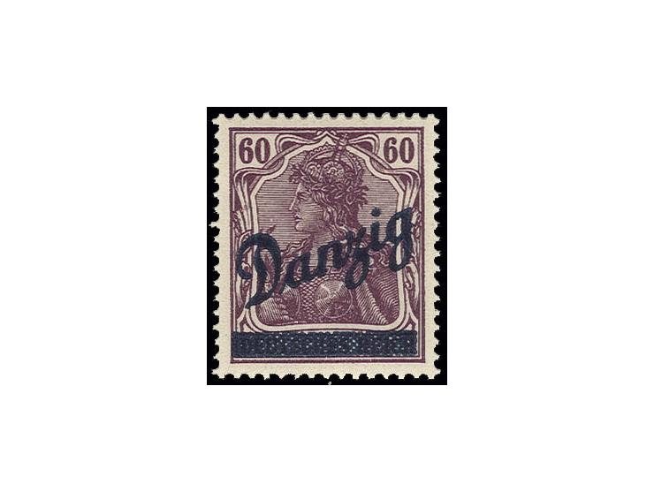 60 Pfg., postfrisch, unsigniert, Kabinett, Fotoattest Kniep und Gruber BPP ex Dr. Rueger