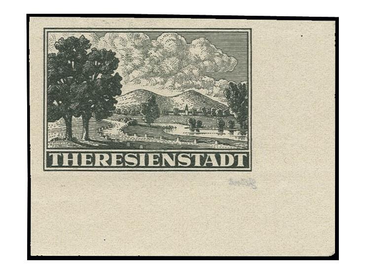dito, breitrandiges ungezähntes rechtes unteres Eckrandstück, postfrisch, Pracht, sign. Gilbert (Mi. 500,-)