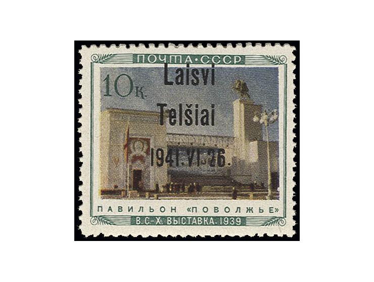 Landwirtschafts-Ausstellung 10 K., Type III, postfrisch, Kabinett, Fotoattest Krischke BPP ex Dr. Rueger