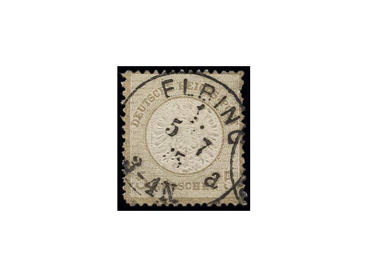 5 Gr., Elbinger Postfälschung mit klarem EKr. "ELBING 1. 5 7 75", bis auf eine kleine Papierkerbe in guter Erhaltung, der zen