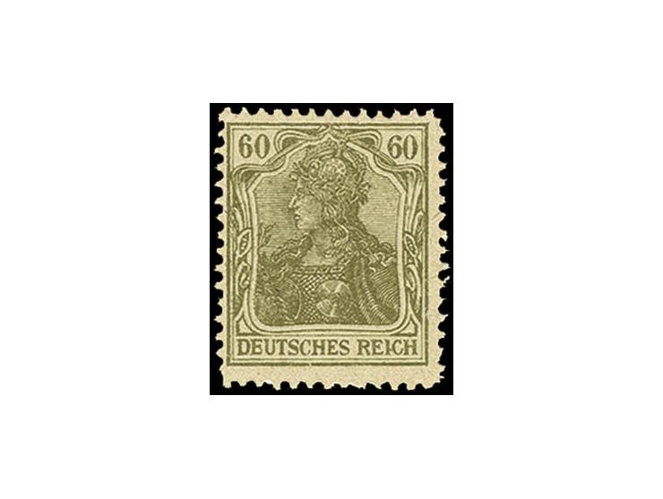 60 Pfg., Kölner Postfälschung, postfrisch, Pracht, rückseitig Bleistiftnummer (Mi. 500,-)