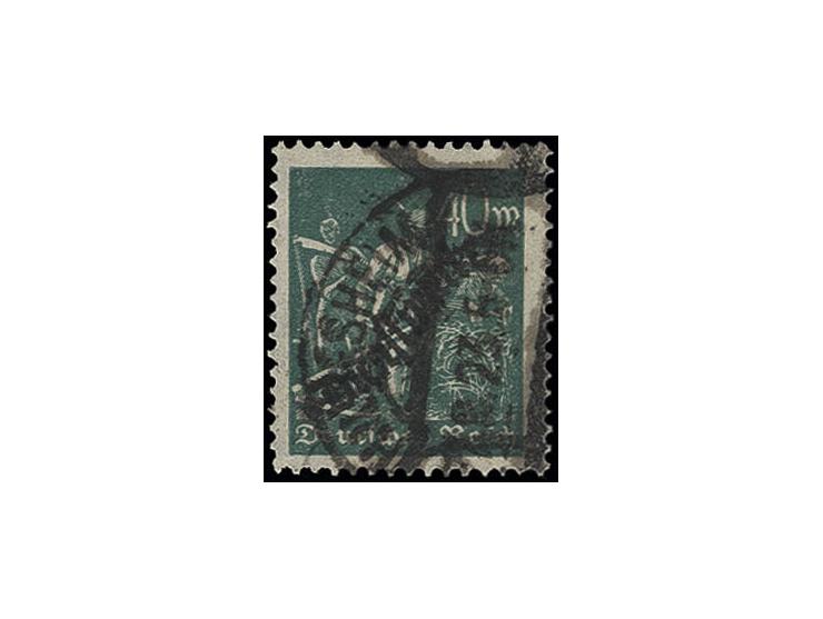 1923, 40 M. auf Kartonpapier mit klarem Stempel "HILDESHEIM 27.8.23", Pracht, sign. Infla und Fotobefund Tworek BPP (Mi. gest