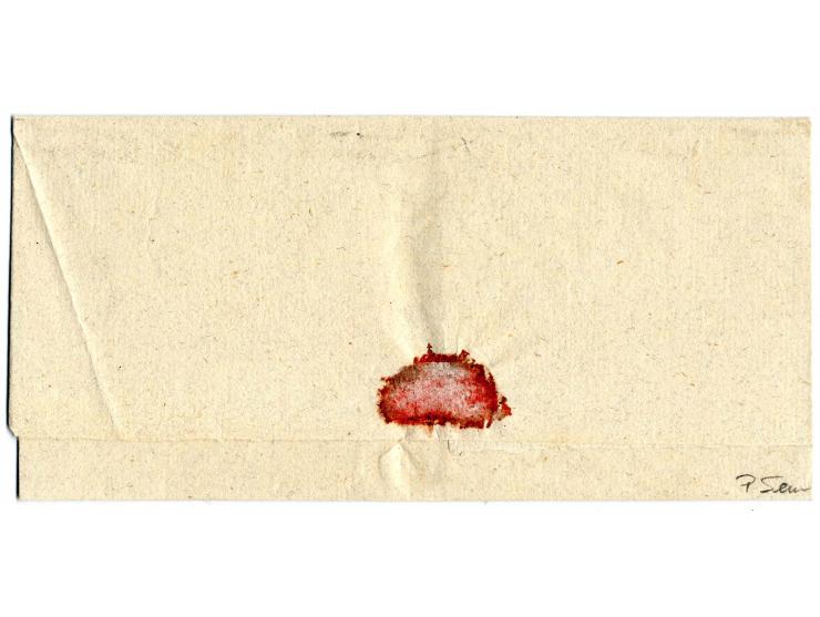 1811/24 (ca.), "R.4.MARKTLEUTEN", L1 auf undatierter Briefhülle nach Amberg, Pracht, handschriftlich sign. P. Sem (Feuser-Nr.
