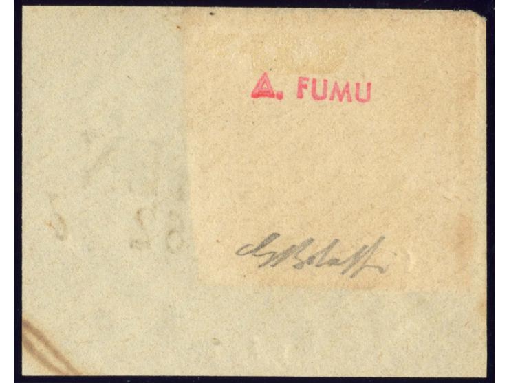 1 Kr. rosa, allseits breit- bis überrandige rechte obere Bogenecke mit sauberem L2 "MÜNCHEN 9 APR. 1862" auf Briefstück, Ausn