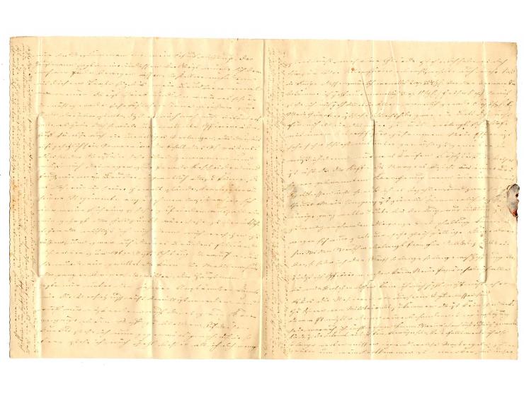 1851, "K. Pr.FELDPOST III. ARMEE CORPS 20/2", DKr. auf "Feldpostbrief lt. Order frei" aus Perleberg nach Stettin mit rückseit