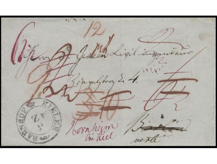 24.3.1848, vollständiger Brief, geschrieben am 1. Tag der Erhebung mit ausführlicher Beschreibung der militärischen Ereigniss