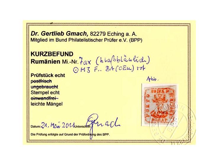 1858, ungebrauchte und gestempelte Zusammenstellung Mi.-Nr. 5I-7, dabei Mi.-Nr. 5IYK, 7ax etc., teils Mängel, 4 Kurzbefunde G