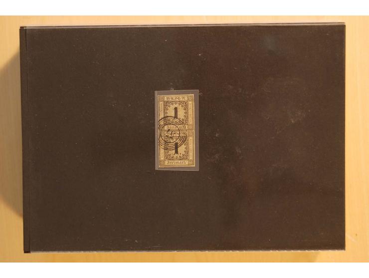 18551/74 (ca.), sehr reichhaltige Sammlung in 13 Kassetten und 3 Briefalben, der Markenteil mit hunderten von ungebrauchten u