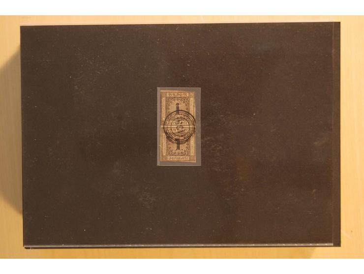 18551/74 (ca.), sehr reichhaltige Sammlung in 13 Kassetten und 3 Briefalben, der Markenteil mit hunderten von ungebrauchten u