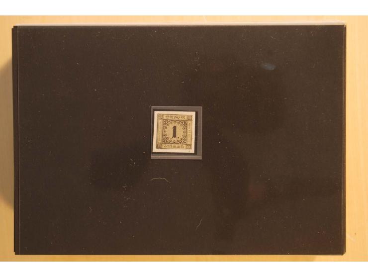 18551/74 (ca.), sehr reichhaltige Sammlung in 13 Kassetten und 3 Briefalben, der Markenteil mit hunderten von ungebrauchten u