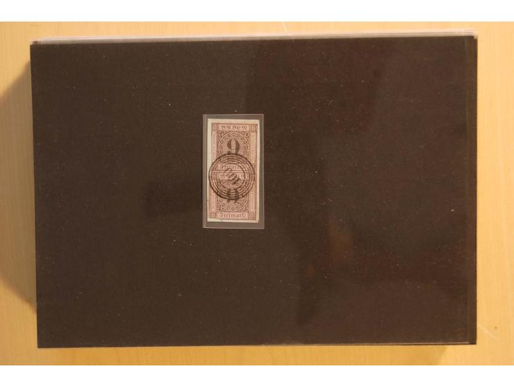18551/74 (ca.), sehr reichhaltige Sammlung in 13 Kassetten und 3 Briefalben, der Markenteil mit hunderten von ungebrauchten u