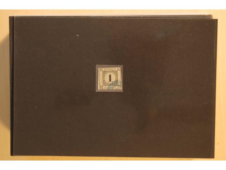 18551/74 (ca.), sehr reichhaltige Sammlung in 13 Kassetten und 3 Briefalben, der Markenteil mit hunderten von ungebrauchten u