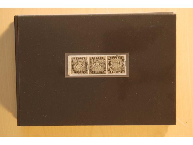 18551/74 (ca.), sehr reichhaltige Sammlung in 13 Kassetten und 3 Briefalben, der Markenteil mit hunderten von ungebrauchten u