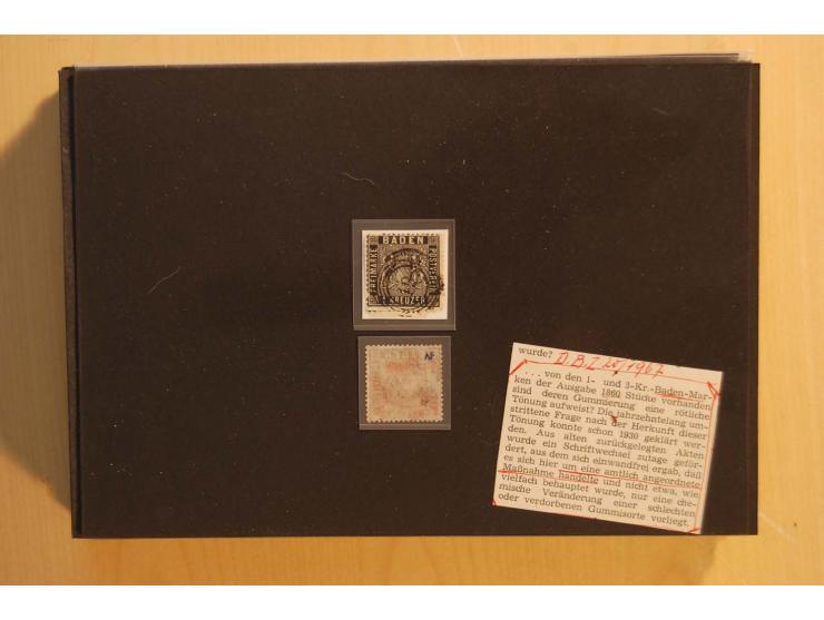 18551/74 (ca.), sehr reichhaltige Sammlung in 13 Kassetten und 3 Briefalben, der Markenteil mit hunderten von ungebrauchten u