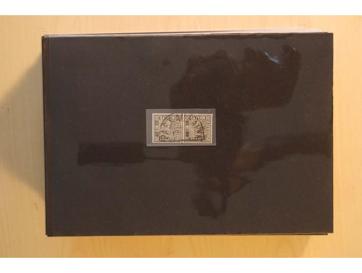 1849/1920, sehr reichhaltiger Sammlungsbestand in 11 Kassetten, 3 Alben und 2 Briefalben, beginnend mit rund 70 (!!) Nr1, dav
