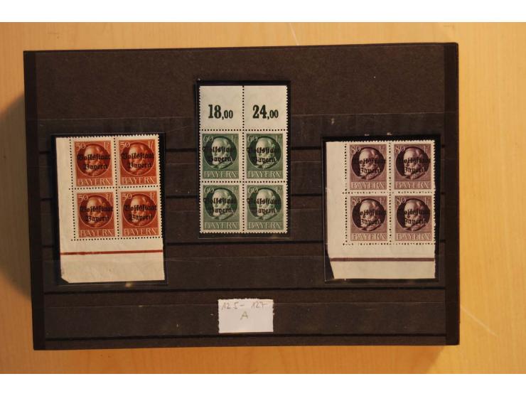 1849/1920, sehr reichhaltiger Sammlungsbestand in 11 Kassetten, 3 Alben und 2 Briefalben, beginnend mit rund 70 (!!) Nr1, dav