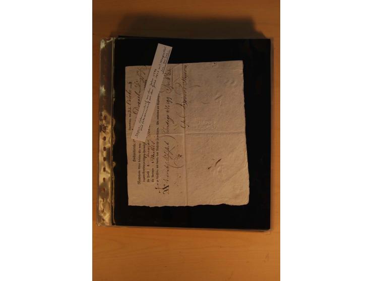 1849/1920, sehr reichhaltiger Sammlungsbestand in 11 Kassetten, 3 Alben und 2 Briefalben, beginnend mit rund 70 (!!) Nr1, dav