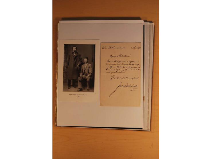 1849/1920, sehr reichhaltiger Sammlungsbestand in 11 Kassetten, 3 Alben und 2 Briefalben, beginnend mit rund 70 (!!) Nr1, dav