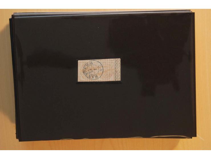 1850/75 (ca.), reichhaltiger Sammlungsbestand einschließlich einer  schönen Sammlung nachverwendeter Stempel; dabei viel inte