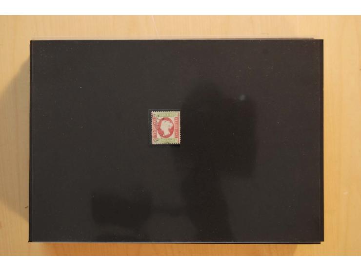 1867/95, ungebrauchte und gestempelter Sammlungsbestand mit vielen Originalen und Neudrucken, teils auch in Einheiten, dabei 