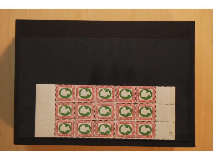 1867/95, ungebrauchte und gestempelter Sammlungsbestand mit vielen Originalen und Neudrucken, teils auch in Einheiten, dabei 