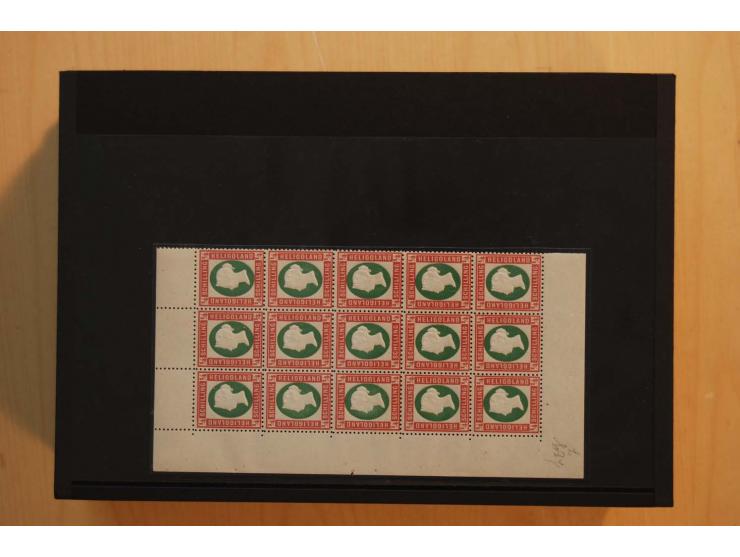 1867/95, ungebrauchte und gestempelter Sammlungsbestand mit vielen Originalen und Neudrucken, teils auch in Einheiten, dabei 
