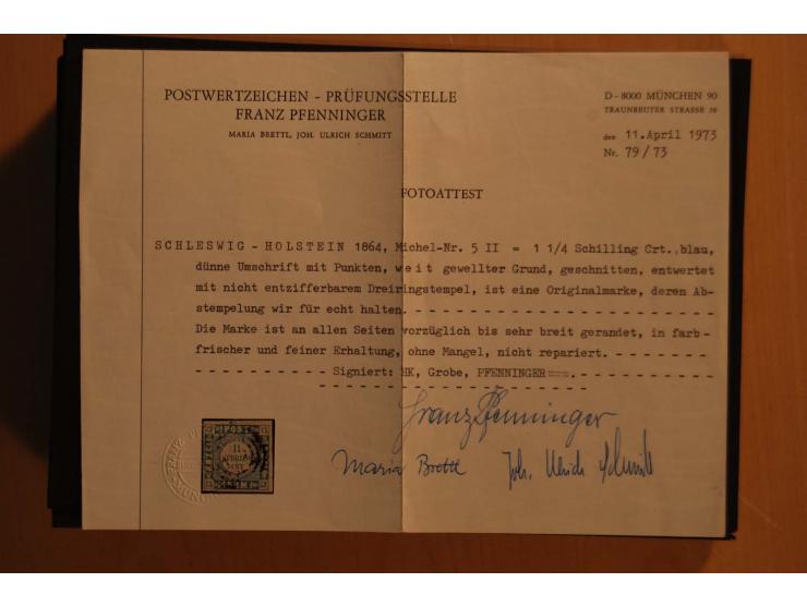 NORDDEUTSCHE STAATEN: 1852/65 (ca.),  Sammlungsbestand in 6 Kassetten und 2 Briefalben, sehr reichhaltig mit rund 150 Briefen
