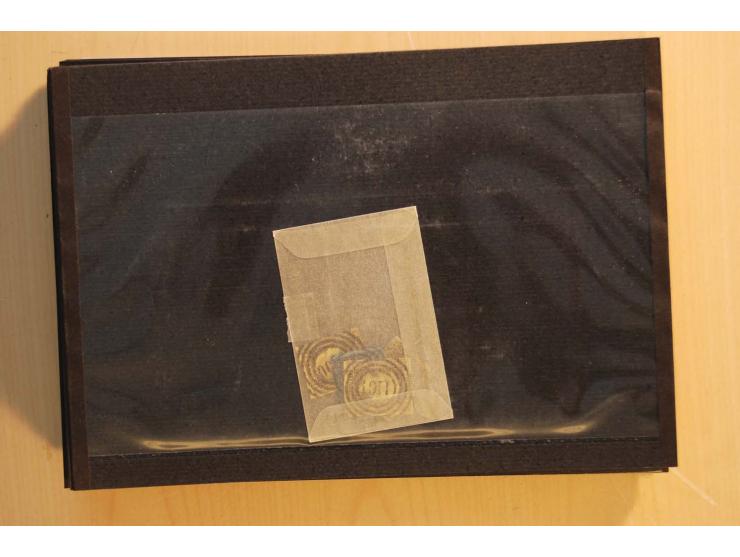 1850/67, sehr reichhaltiger Sammlungsbestand in 8 Kassetten und 3 Briefalben, ab der ersten Ausgabe mit einer Vielzahl von Ei