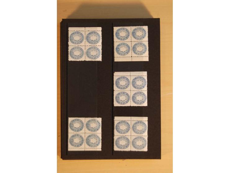 1850/67, umfangreicher Sammlungsbestand mit rund 160 Briefen und Ganzsachen, dabei rund 40 Nr 1 mit auch besseren Stempeln un
