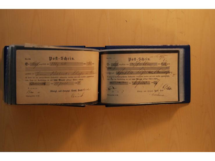 1850/67, umfangreicher Sammlungsbestand mit rund 160 Briefen und Ganzsachen, dabei rund 40 Nr 1 mit auch besseren Stempeln un