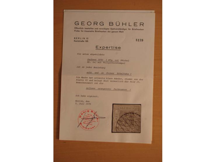 1850/67, umfangreicher Sammlungsbestand mit rund 160 Briefen und Ganzsachen, dabei rund 40 Nr 1 mit auch besseren Stempeln un
