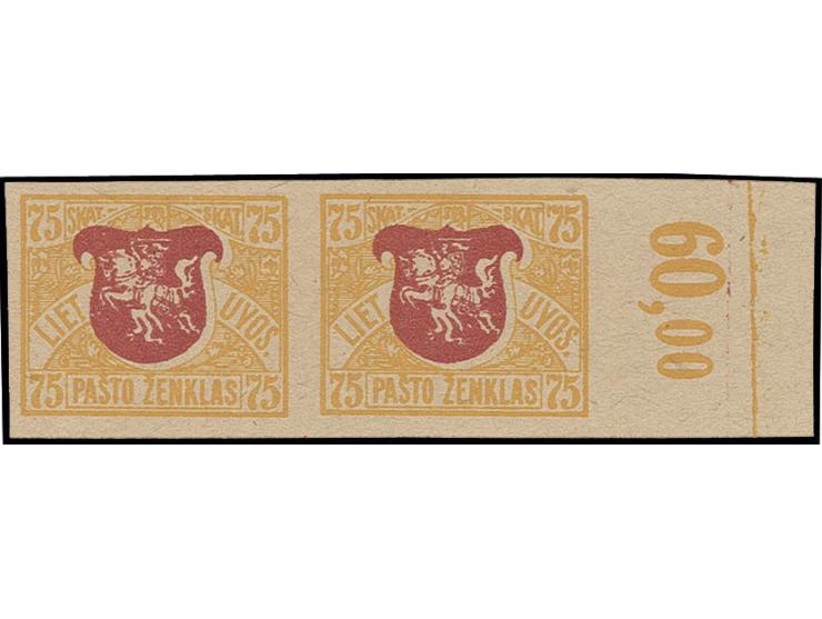  1. Berlin issue, 11 proofs in pairs on greyish paper without watermark, ungummed, fine