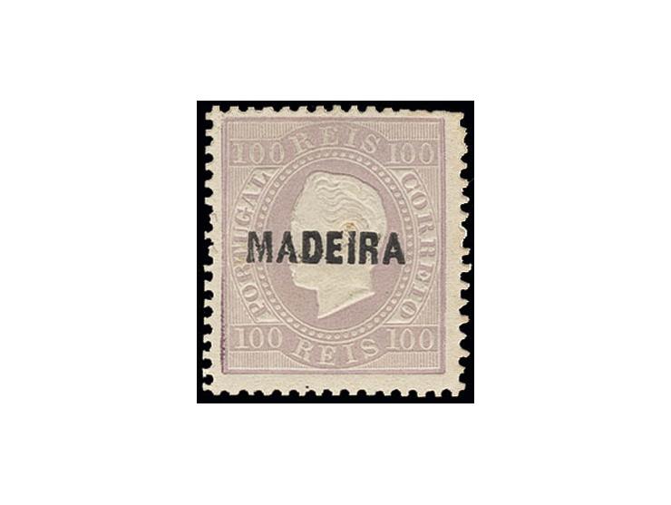 100 r. lilac, fresh colour, unused with some adherence, right upper corner rounded, otherwise fine