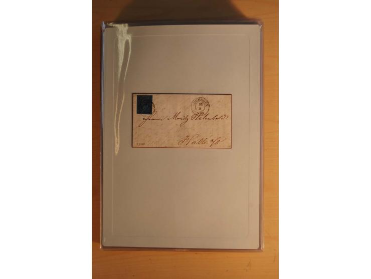 STEMPELSAMMLUNG: Sammlung von über 1200 meist frankierten Briefen sowie rund 350 losen Marke und Briefstücken, dabei viele Fr