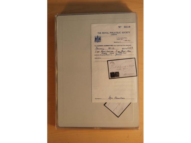 STEMPELSAMMLUNG: Sammlung von über 1200 meist frankierten Briefen sowie rund 350 losen Marke und Briefstücken, dabei viele Fr