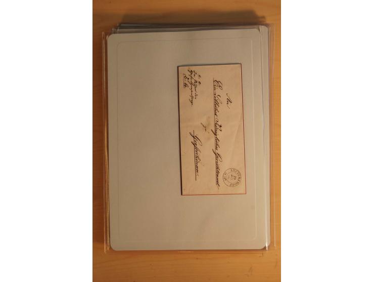 STEMPELSAMMLUNG: Sammlung von über 1200 meist frankierten Briefen sowie rund 350 losen Marke und Briefstücken, dabei viele Fr