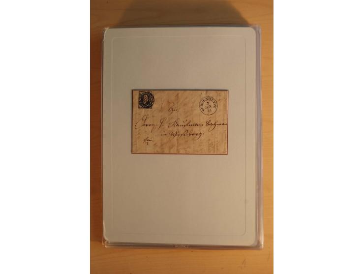 STEMPELSAMMLUNG: Sammlung von über 1200 meist frankierten Briefen sowie rund 350 losen Marke und Briefstücken, dabei viele Fr