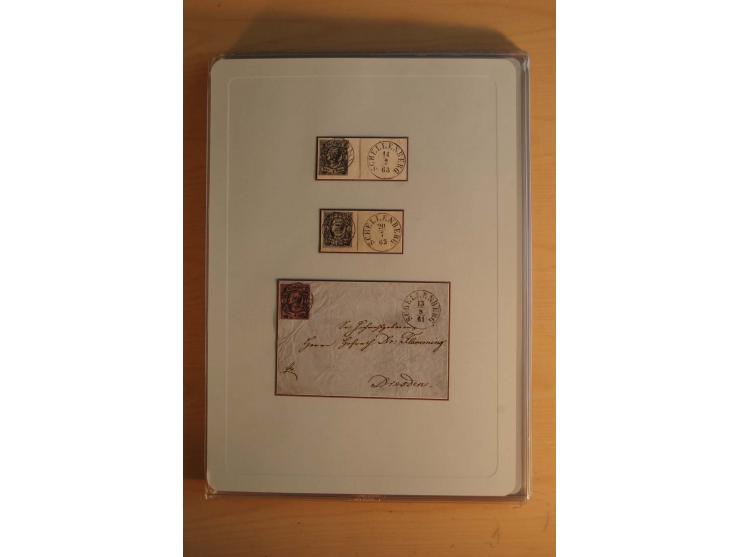 STEMPELSAMMLUNG: Sammlung von über 1200 meist frankierten Briefen sowie rund 350 losen Marke und Briefstücken, dabei viele Fr