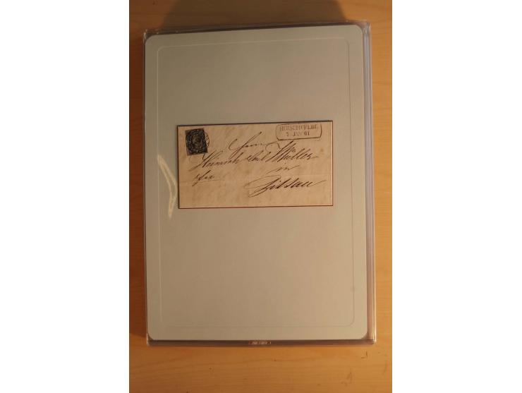 STEMPELSAMMLUNG: Sammlung von über 1200 meist frankierten Briefen sowie rund 350 losen Marke und Briefstücken, dabei viele Fr