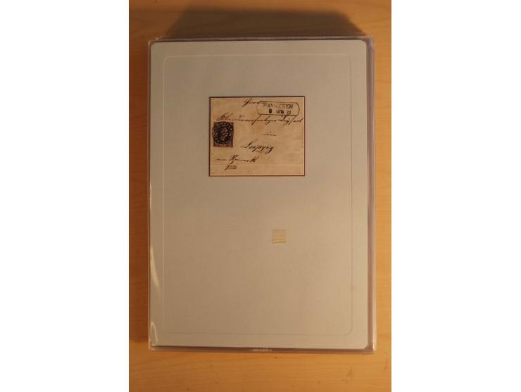 STEMPELSAMMLUNG: Sammlung von über 1200 meist frankierten Briefen sowie rund 350 losen Marke und Briefstücken, dabei viele Fr