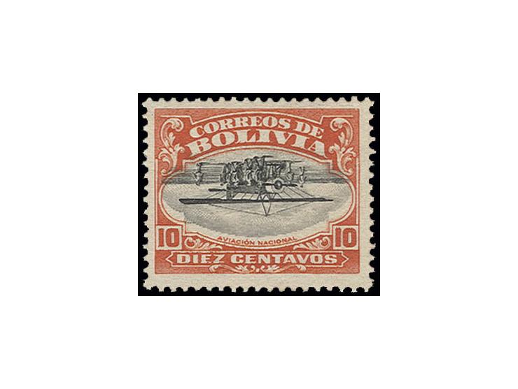 1924, airmail issue 10 c. with centre inverted, unused without gum, otherwise very fine
