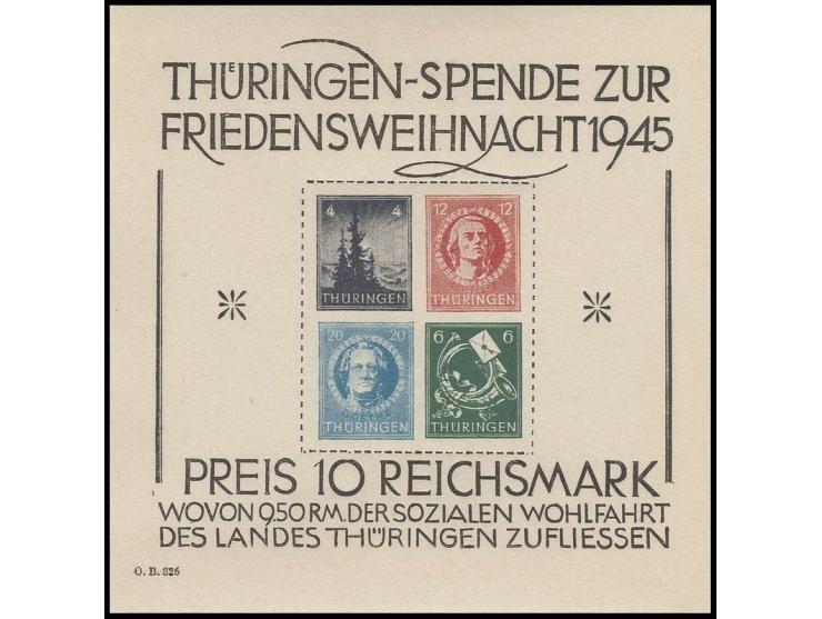 dito, auf weißem Papier in Type II, postfrisch, unsigniert, Fotoattest Ströh BPP (Mi. 1.800,-)